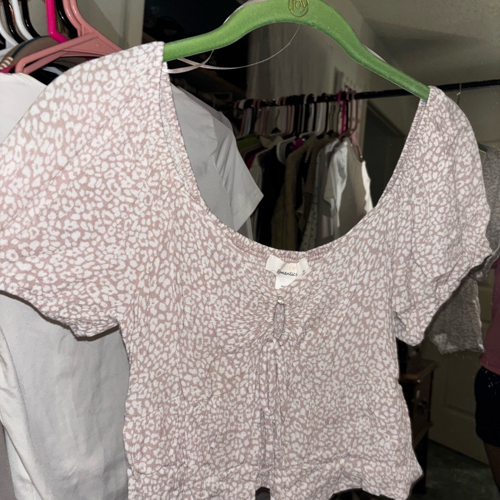 URBAN Romantics Light Pink Patterned Blouse